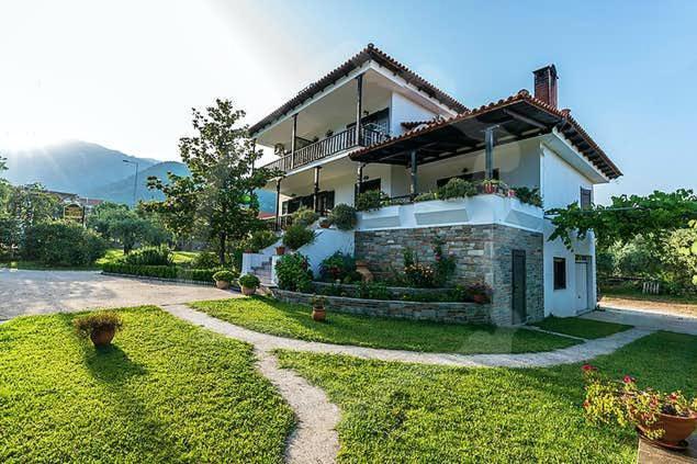 Pantelidis Rooms Skala Potamia Exterior foto